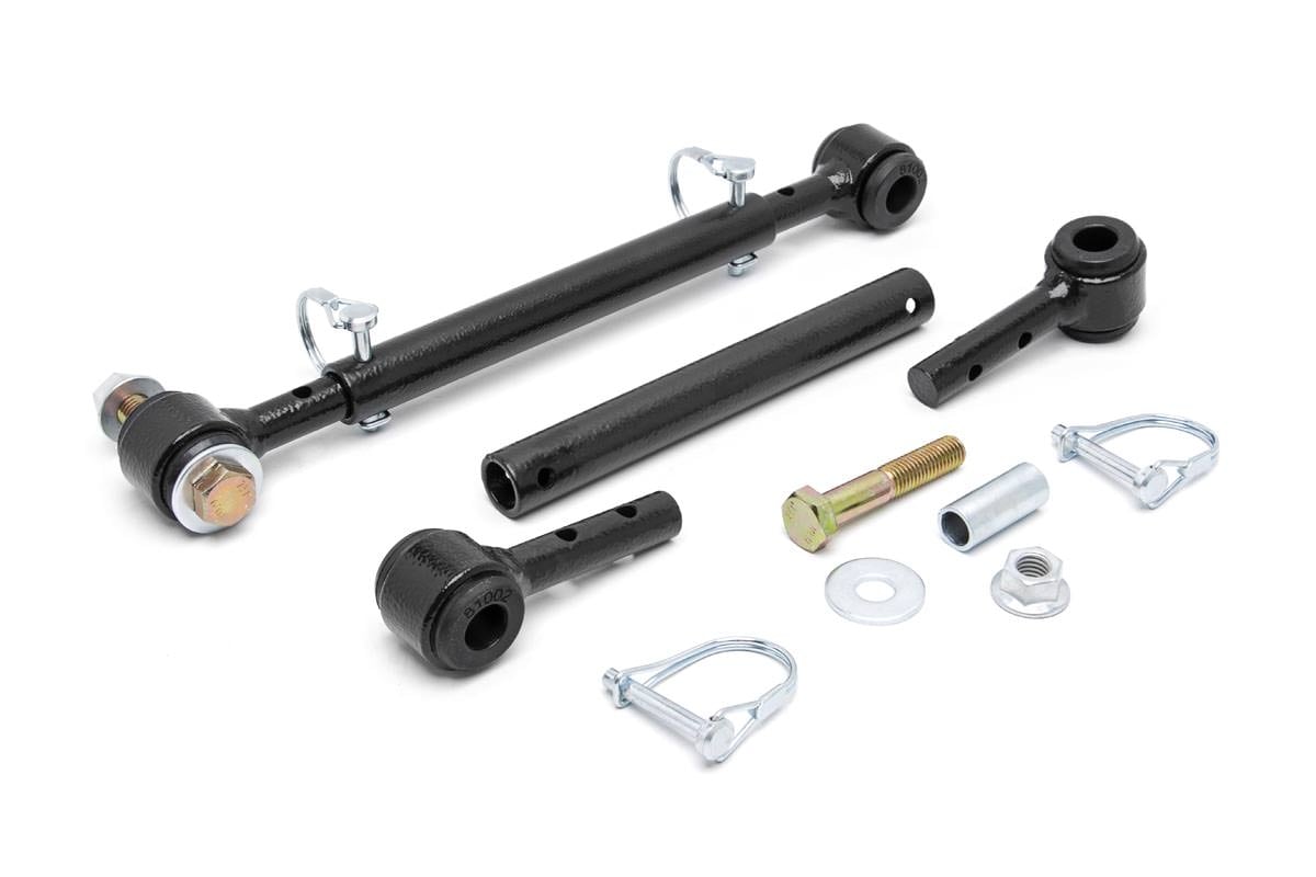 Jeep CJ7 Sway Bar Links - Rough Country - Quick Disconnect for 4-6 Inch Lift - '76-'86